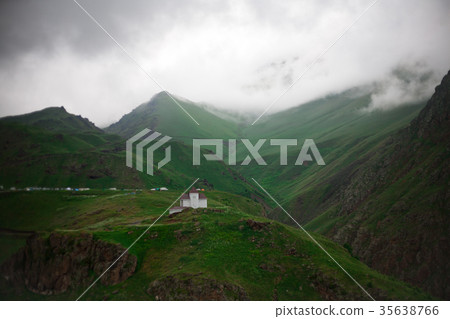 Mountain range landscape 35638766