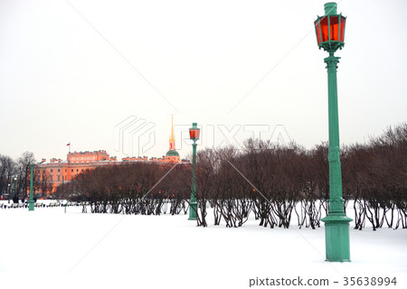 The Mikhailovsky Castle and Field of Mars. The Mikhailovsky Castle and Field of Mars. 35638994