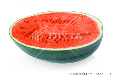 watermelon isolated on white background. watermelon isolated on white background. 35639203