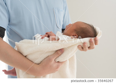 新生兒醫學圖像0個月大 35640267