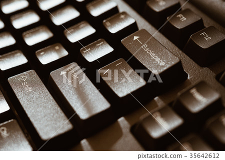 Keyboard for computer server or desktop computer Keyboard for computer server or desktop computer 35642612