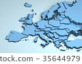 Europe 3D 35644979