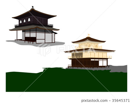 金閣寺和銀閣寺 35645371