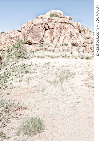 in australia the rocks  of devil  marble 35647037