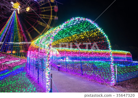 Tokyo German Village Illumination 2017 (Sodegaura City, Chiba Prefecture) 35647320