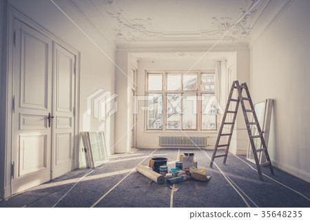 renovation - apartment during restoration - home renovation - apartment during restoration - home 35648235