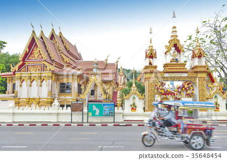 Wat Okat Si Bua Ban, Nakhon Phanom, Thailand 35648454