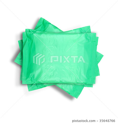 Stack of Sanitary towels 35648766