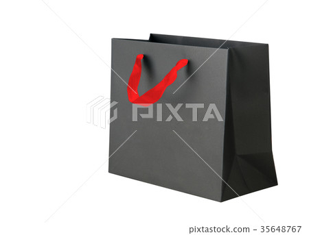 Black shopping bag. 35648767