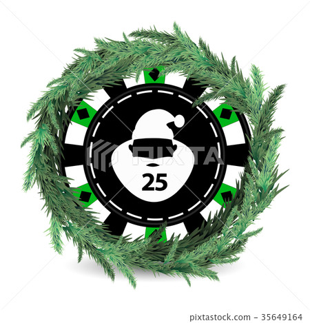 New Year and Christmas holiday. a casino 35649164
