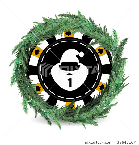 New Year and Christmas holiday. a casino 35649167