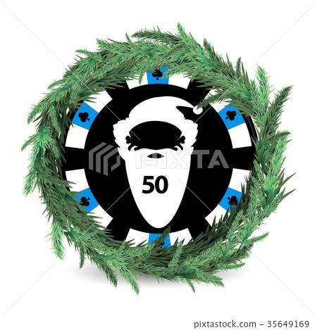New Year and Christmas holiday. a casino 35649169