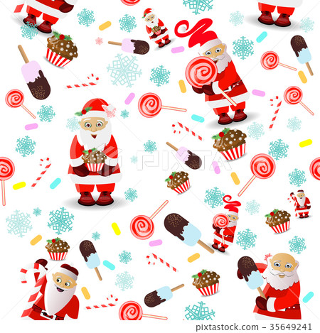 seamless christmas pattern. vector illustration seamless christmas pattern. vector illustration 35649241