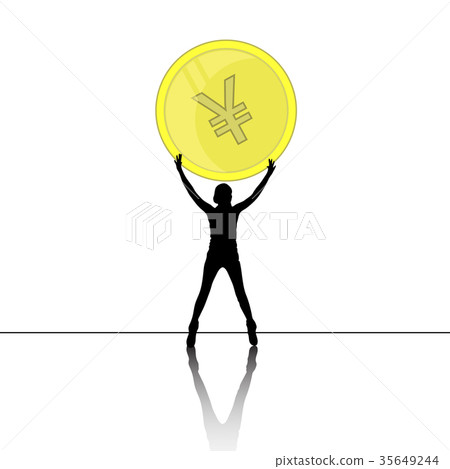 coin yen china. the girl holds the force. coin yen china. the girl holds the force. 35649244