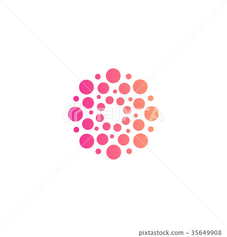 Circles vector logo. New modern isolated abstract Circles vector logo. New modern isolated abstract 35649908