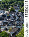 德國黑白城鎮Freudenberg 35650145
