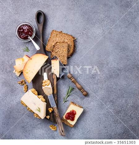 Various types of cheese Various types of cheese 35651303