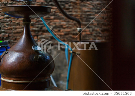 Rum distillery in Cambodia  35651563