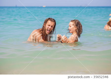 Father and son 35652346