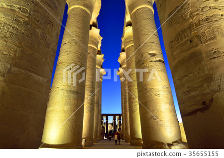 Lord of the Luxor Temple Column Column Lord of the Luxor Temple Column Column 35655155