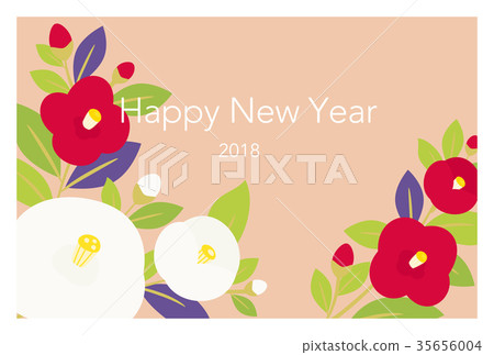 2018年新年賀卡 35656004