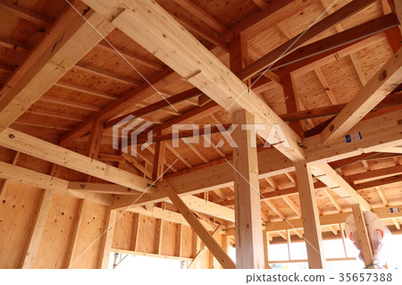 木製建築工地 木製建築工地 35657388