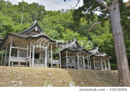Akami Shrine Goshado Oga Peninsula 35658069