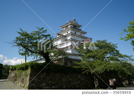 Tsuruga castle tower 35659959