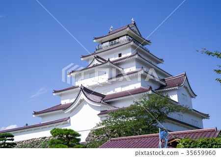 Tsuruga castle tower 35659960