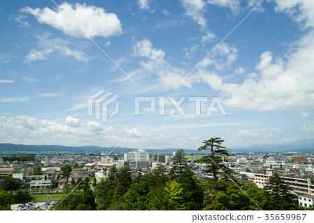 從敦賀城堡塔的看法 35659967