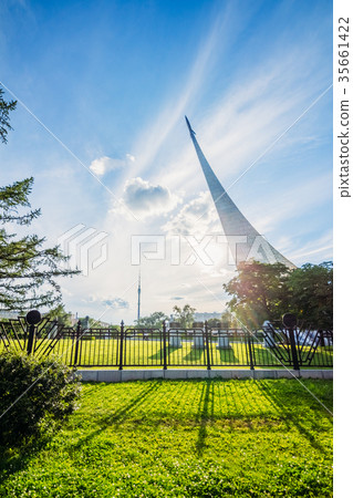 Conquest of space monument against the sky Conquest of space monument against the sky 35661422