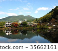 Autumn in Yufuin Lake Kinrinko 35662161