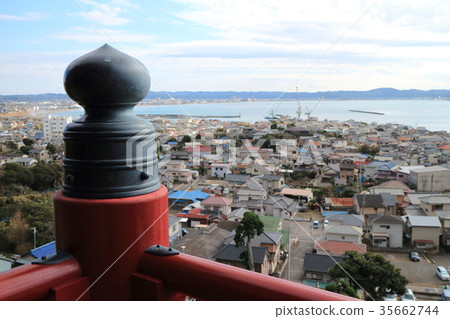 Scenery from Daifuku-ji Temple Kanondo (Tateyama City) Scenery from Daifuku-ji Temple Kanondo (Tateyama City) 35662744