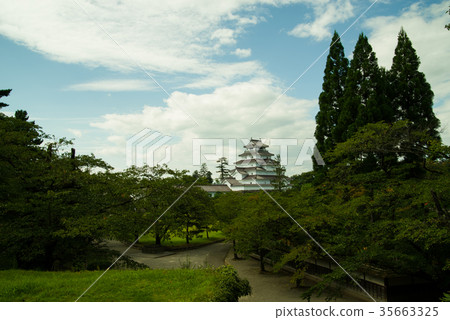 Tsuruga castle tower 35663325