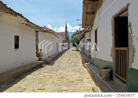 Old colonial town of Barichara, Santander Old colonial town of Barichara, Santander 35663977