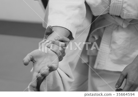 combat grip close-up 35664594
