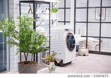 Beautiful laundry room 35664673