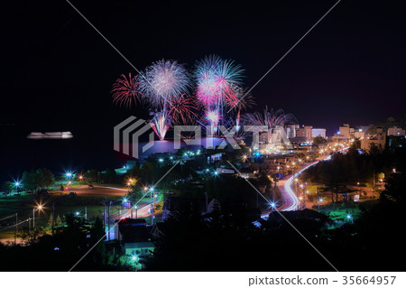 洞爺湖煙花 35664957