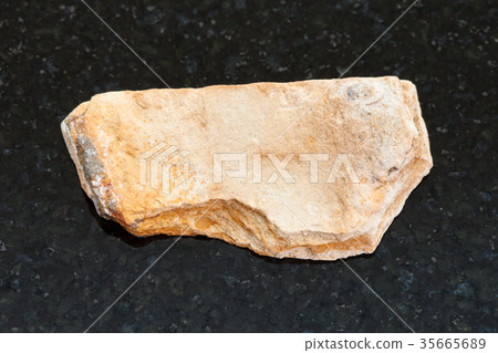 rough Shale stone on dark background 35665689