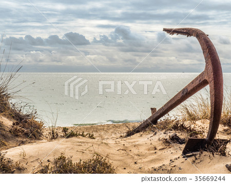 Natural Cemetery of Marine Anchors at Barril Beach Natural Cemetery of Marine Anchors at Barril Beach 35669244