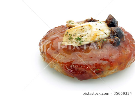 grilled Hamburg putty 35669334