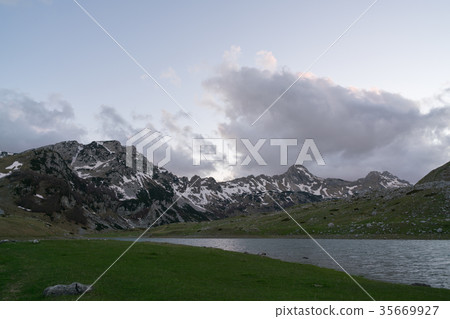 spring mountains in Durmitor national Park 35669927