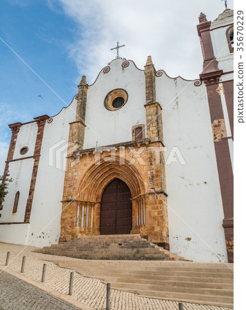 Gothic Silves Cathedral on the southern Portugal 35670229