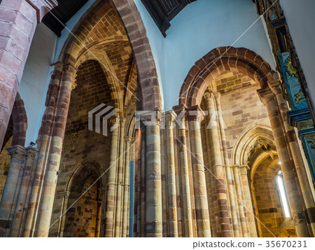 Gothic Silves Cathedral on the southern Portugal 35670231
