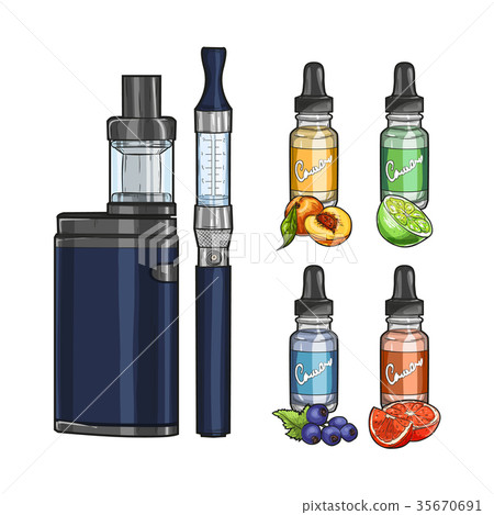 Vector set electronic cigarette 35670691
