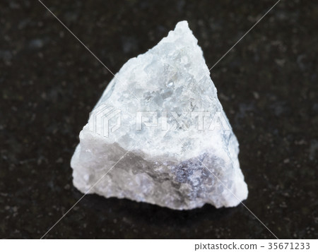 rough gray Marble stone on dark background 35671233