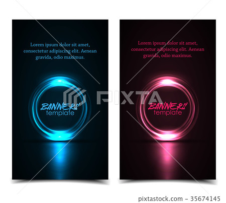 Abstract web banner 35674145