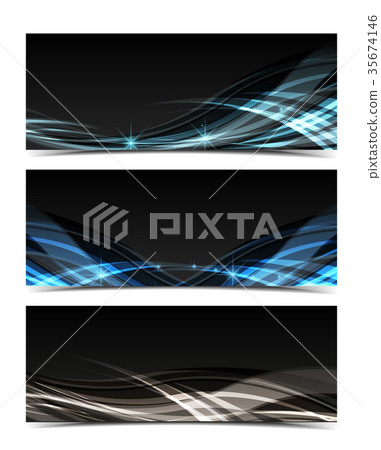 Abstract web banner 35674146