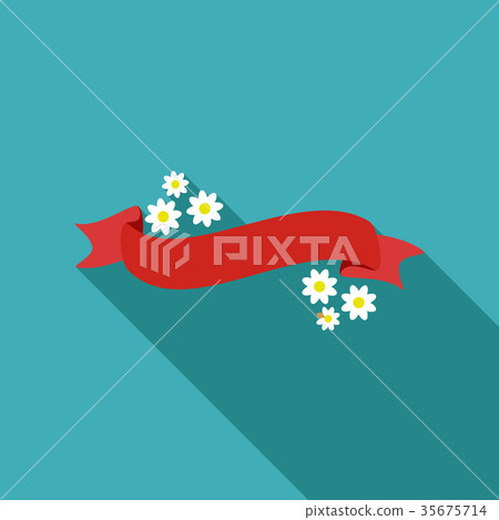 Hello Spring. Wreath of tulips and other flowers 35675714