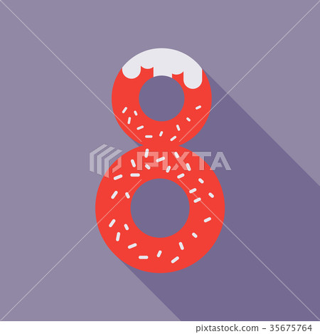 Vector illustration of 8 march womens day greeting 35675764